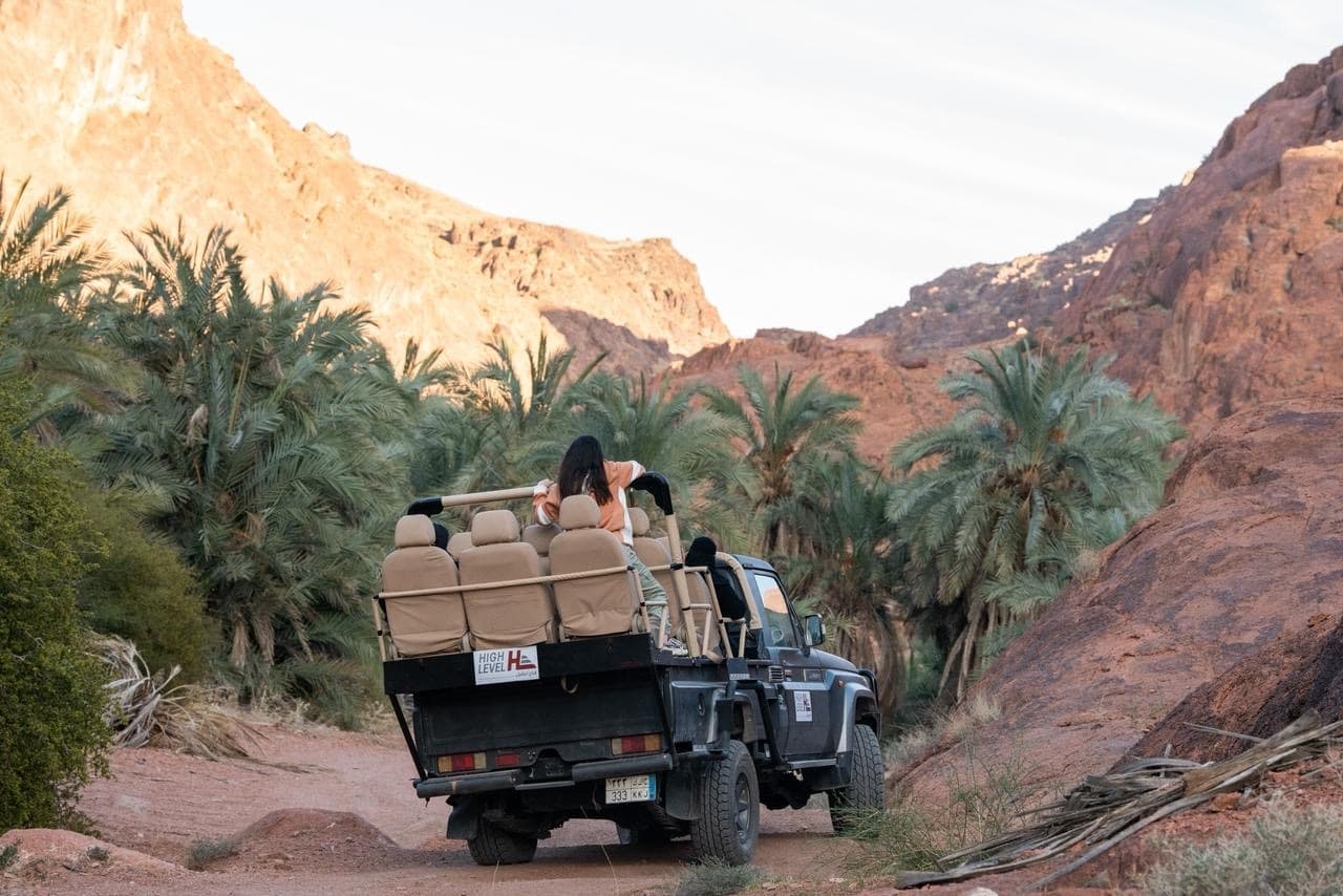 تجربة السفاري بين جبال حائل 